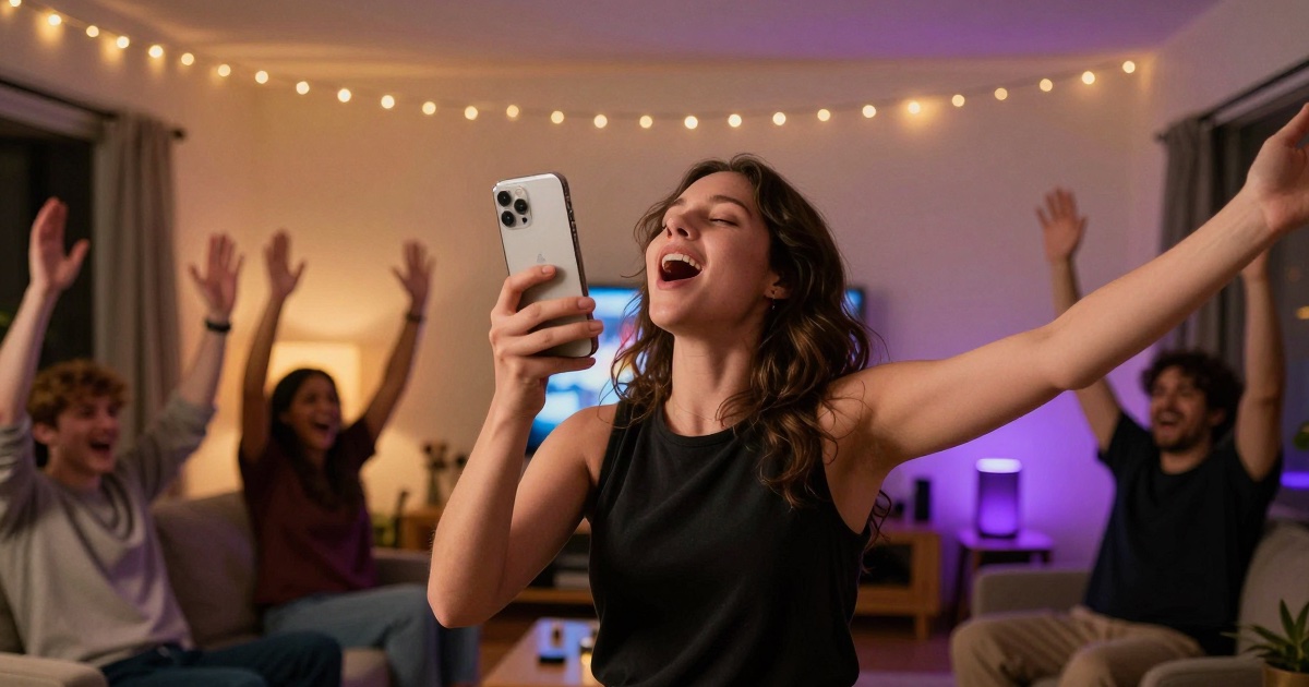 Your iPhone is your karaoke microphone